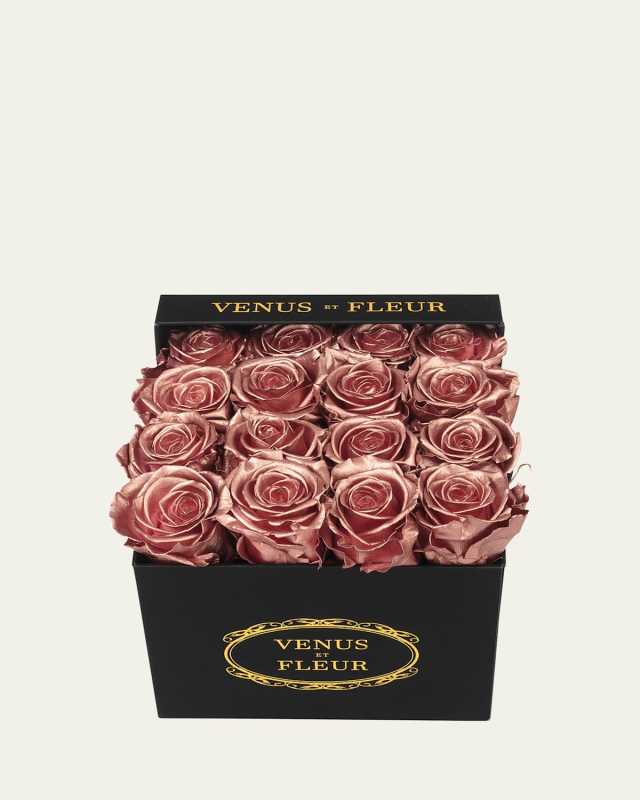 Classic Small Square Rose Box